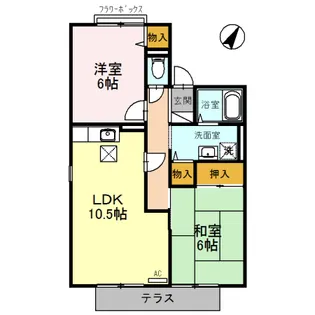 セリティ−【1階】の間取り