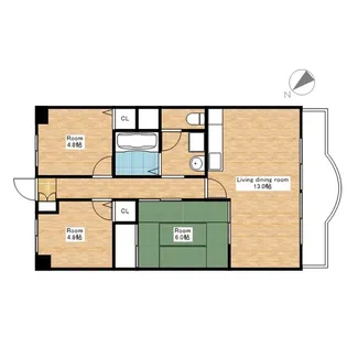 グランド・コペー【5階】の間取り