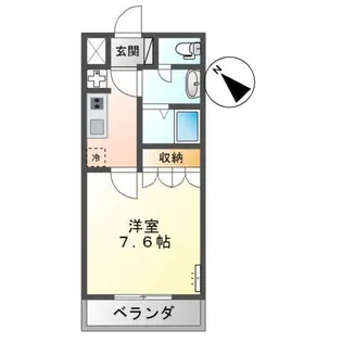 メゾフォルテ【2階】の間取り