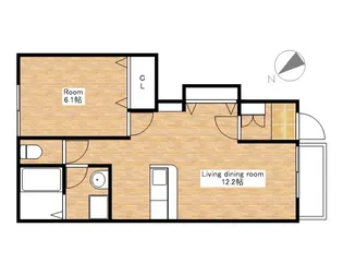 プランドール【1階】の間取り