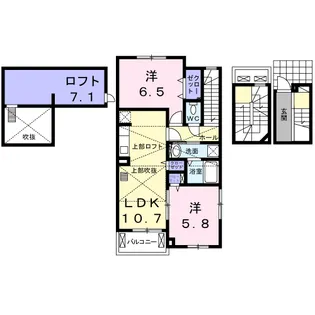 セントリーパーク【3階】の間取り