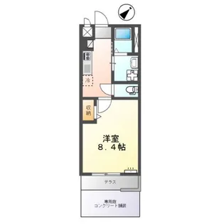 N・ON【1階】の間取り