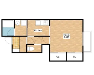 リクデロワ【B103号室】の間取り