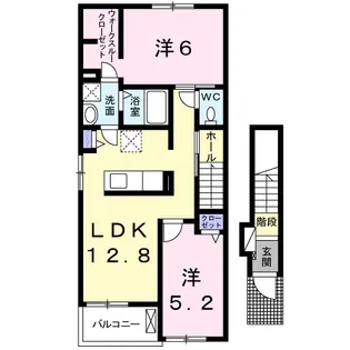 プライムレジェンド【2階】の間取り