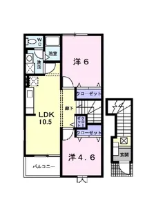 フィールドS【2階】の間取り
