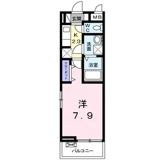 パーチェ【2階】の間取り
