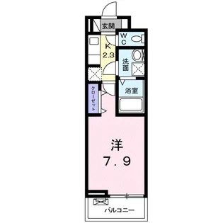 パーチェ【2階】の間取り