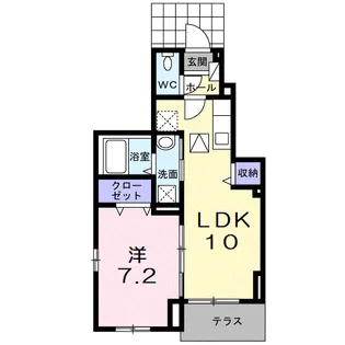 セントリーパーク【1階】の間取り