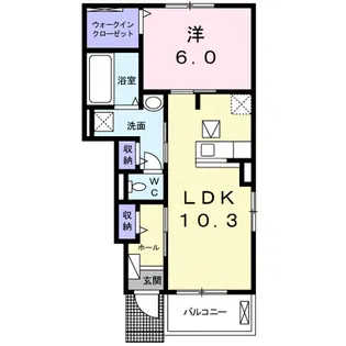 PrimoPasso【1階】の間取り