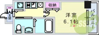 エスリード西宮北口第2【5階】の間取り