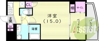 セレニテ甲子園I【5階】の間取り