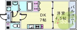 プレジオ西宮【7階】の間取り