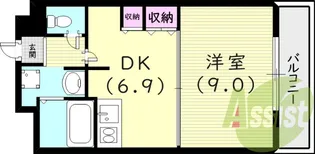 プロヴァンス【2階】の間取り