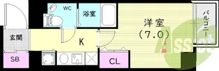 S-FORT西宮【10階】の間取り