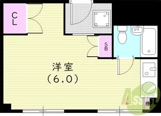 エルマーナ香枦園【2階】の間取り