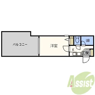 プレステージフジ西宮壱番館【1階】の間取り
