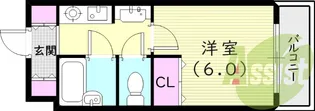 ステラハウス15【1階】の間取り