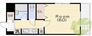 ステラハウス22【2階】の間取り