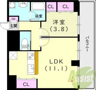 Itimarukan【2階】の間取り