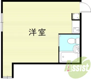 レジデンシア甲東園【3階】の間取り