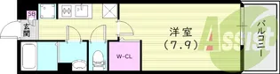 oak 出屋敷【2階】の間取り