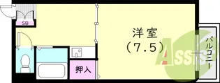 ソレイユ(西宮)【2階】の間取り