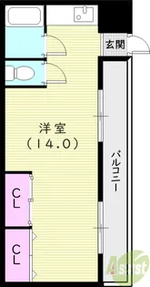 エトワールⅡ【3階】の間取り