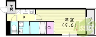 フジパレス阪急園田駅北Ⅱ番館【2階】の間取り