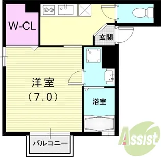 スターアイランド【1階】の間取り