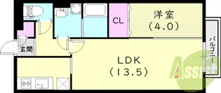 PROCEED GARDEN【2階】の間取り