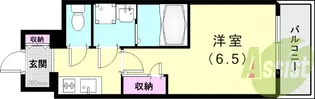 レーヴメゾン尼崎昭和通【10階】の間取り
