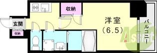 レーヴメゾン尼崎昭和通【11階】の間取り