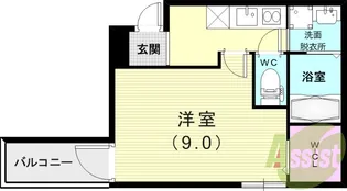 フジパレス宝塚小林II番館【2階】の間取り