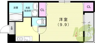 フジパレス長洲公園Ⅰ番館【3階】の間取り