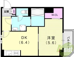 フォーチュンパークⅢ【1階】の間取り
