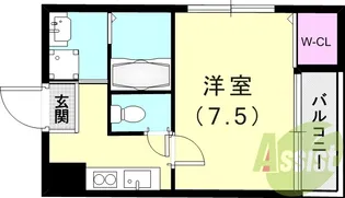 フジパレス尼崎出屋敷【1階】の間取り