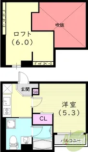 ほっとスマイル尼崎【1階】の間取り