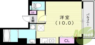 MAIN STAGE甲子園口【3階】の間取り