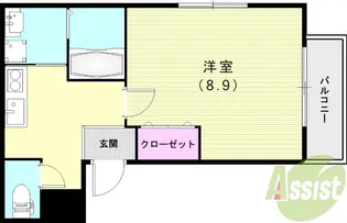 フジパレス立花WEST【3階】の間取り