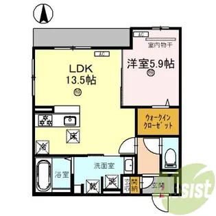 プルミエ ラムール【1階】の間取り
