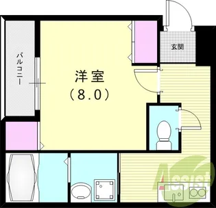 フジパレス尼崎常光寺【3階】の間取り