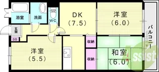 アウスレーゼ瑞穂【1階】の間取り