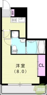 セレニテ甲子園I【7階】の間取り