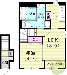 Casa Arietta【2階】の間取り