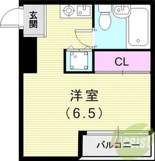 ダイドーメゾン武庫之荘Ⅱ【4階】の間取り