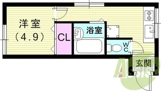 スウィートハイム【2階】の間取り