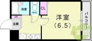 プランドール・エムドゥ【2階】の間取り