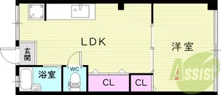 藤本マンション【2階】の間取り