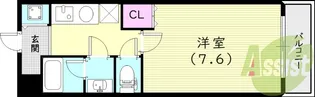 シェリール武庫之荘【2階】の間取り