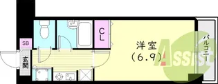 フォワイエ セレスト2【3階】の間取り